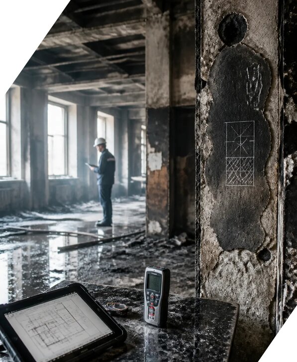 Обследование зданий после пожара в Благовещенске от 15236 р. | ЭкспертизаРоссия